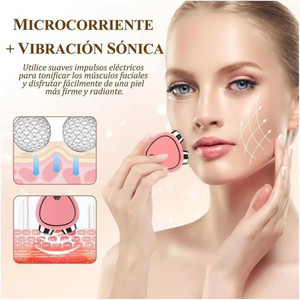 MASAJEADOR FACIAL CON MICROCORRIENTE