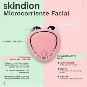 MASAJEADOR FACIAL CON MICROCORRIENTE